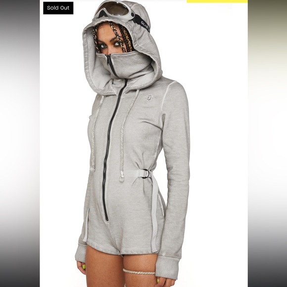 Sold out Darker Wavs hoodie romper - Picture 2 of 10